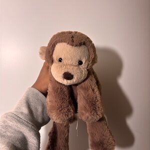 Rare Jellycat Smudge Monkey Plush Toy Brand New with Tags!